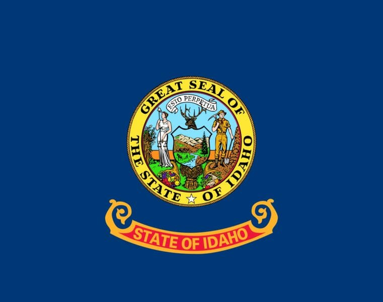 Idaho state flag.