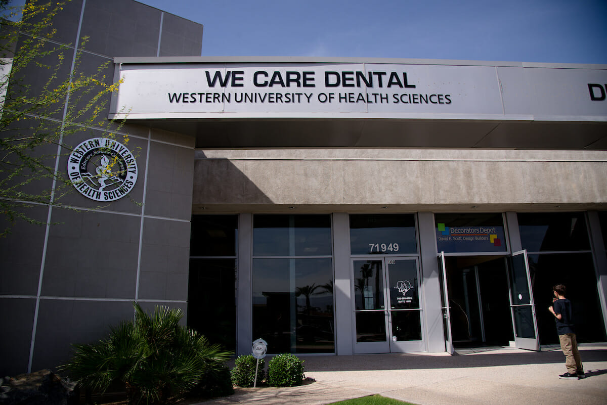 We Care Dental facility in Rancho Mirage, Callifornia.