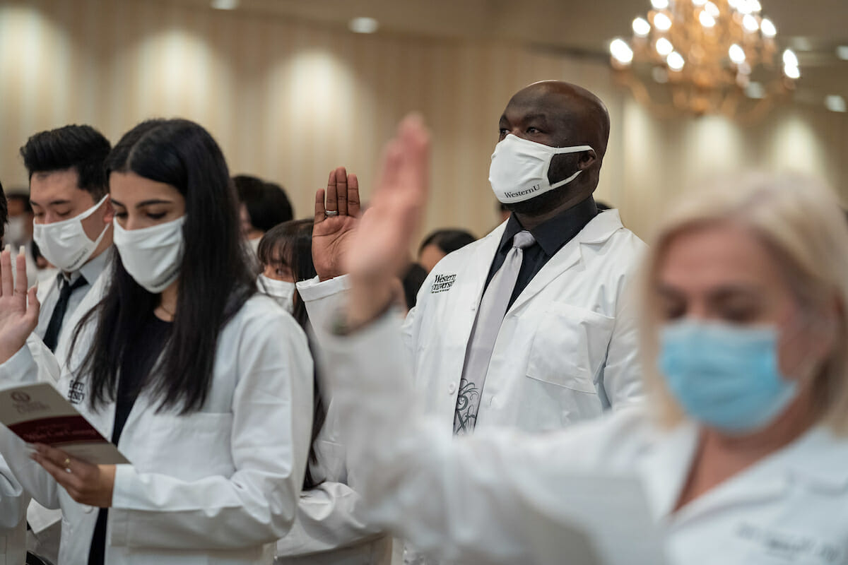 WesternU College of Pharmacy White Coat Ceremony