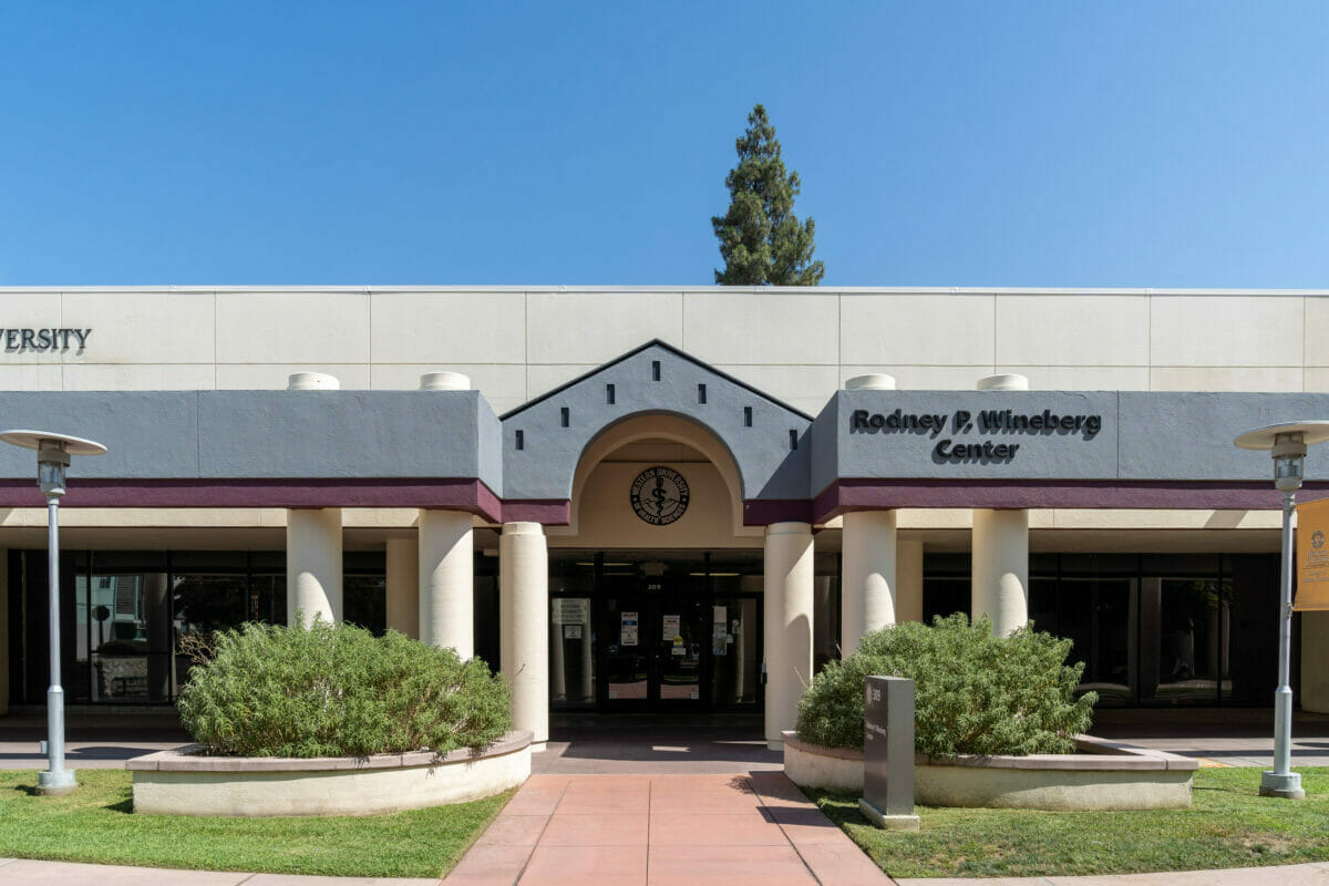 Exterior photo of URC building