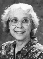 Black and white portrait of Alice Oglesby, Ph.D. - Professor of Microbiology, Emerita